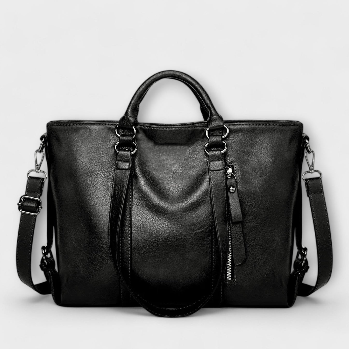 WW | Large Leather Handbag