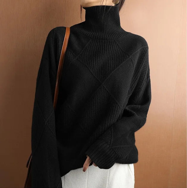 WW | Eleganter und Bequemer Rollkragenpullover