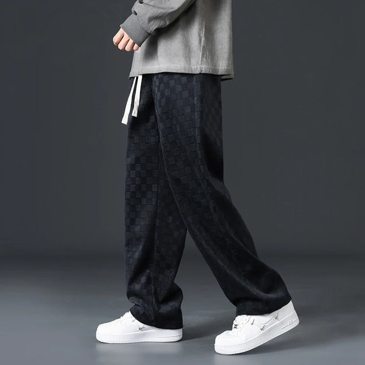 WW | Stylish Checked Joggers