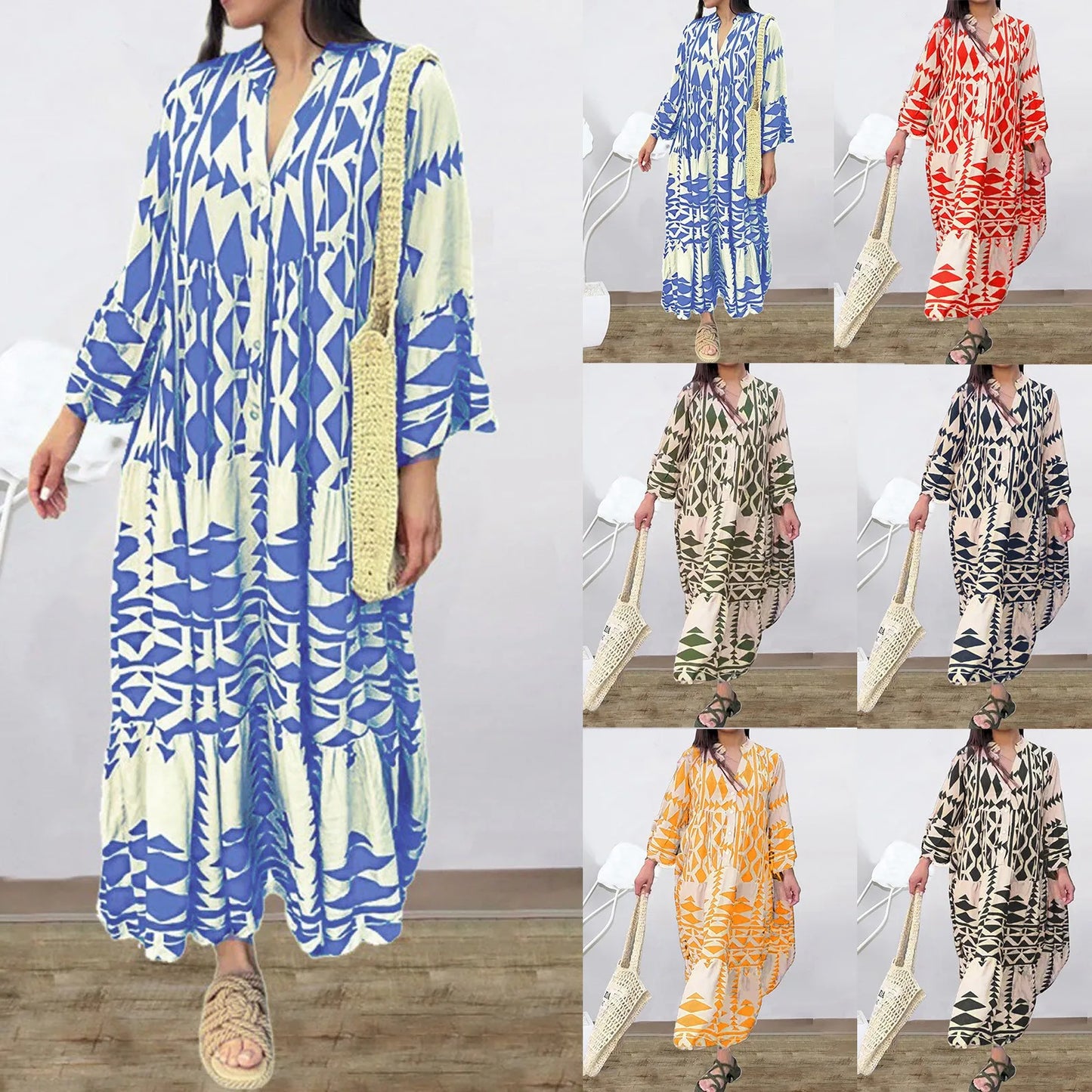VanDeZaar® | Riviera – Summery Midi Dress with an Elegant Flair