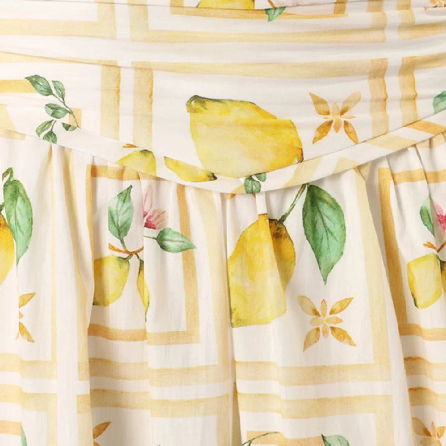 Sorrento Lemon Maxi Dress