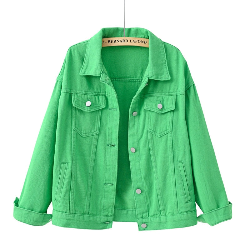 WW | Oversized Jeansjacke für den Sommer - Perfekt für lässige Tage für Frauen