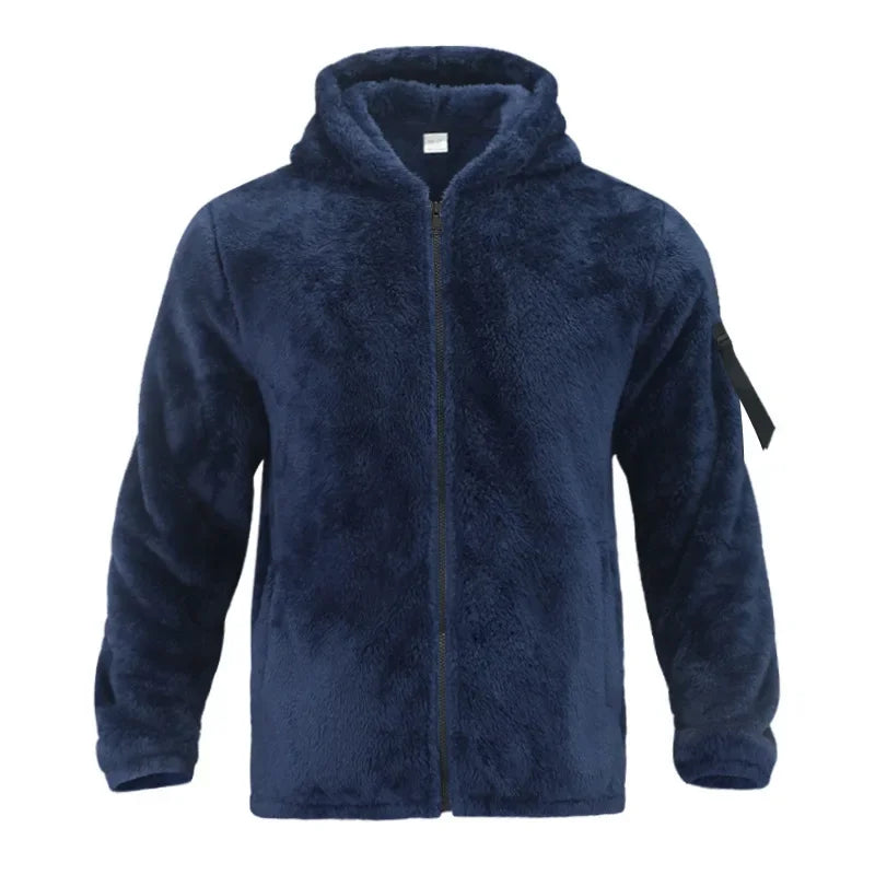 WW | Fleecejacke Mit Kapuze Und Thermischer Innenausstattung Für Herren