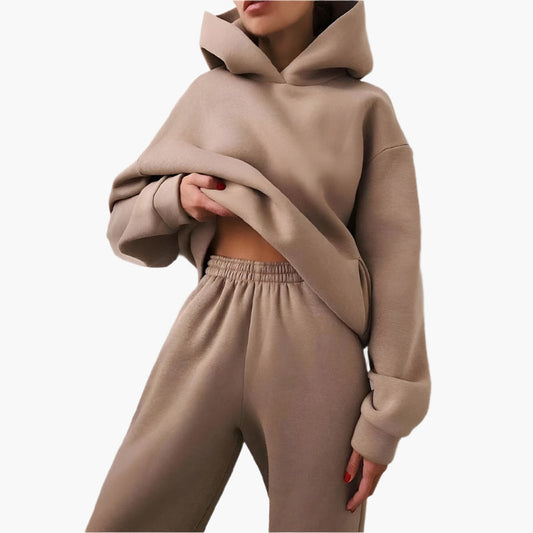 WW | Oversize Lounge Set Kapuzenpullover und Jogginghose - Komfortabler Freizeitlook
