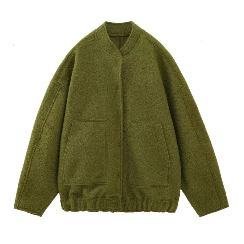 WW | Elegant Wool Coat for Women