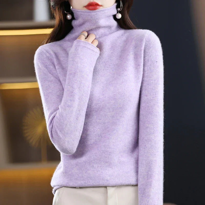 WW | Pullover aus Woll mit Rollkragen