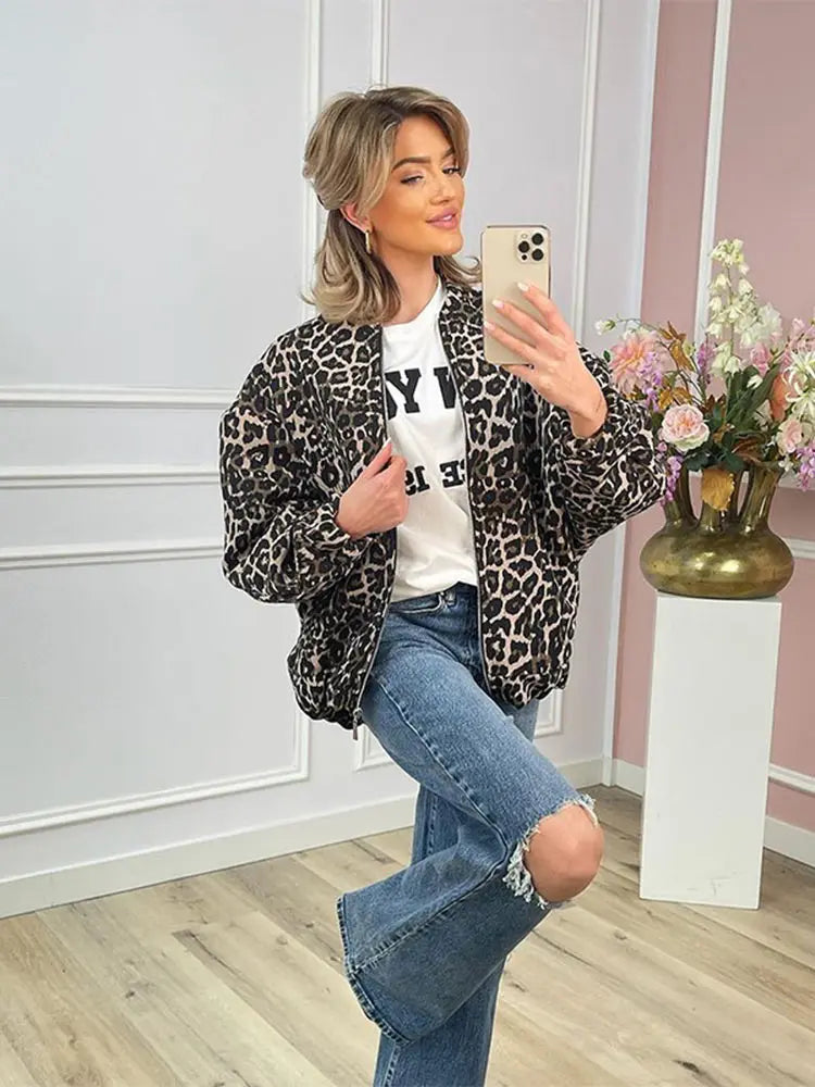 WW | Women's Leopard Print Jacket