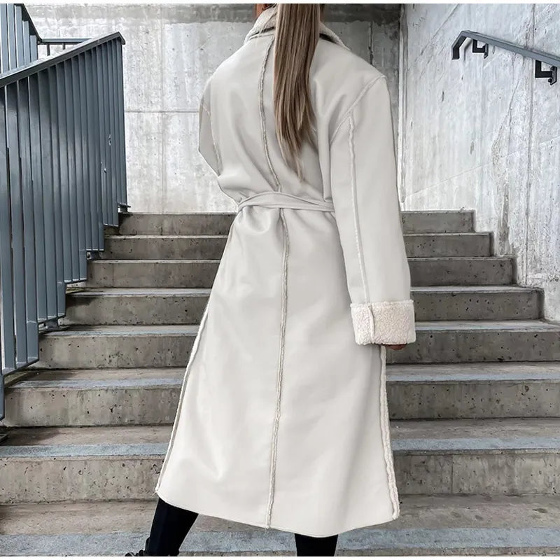 WW | Lederjacke mit Pelz