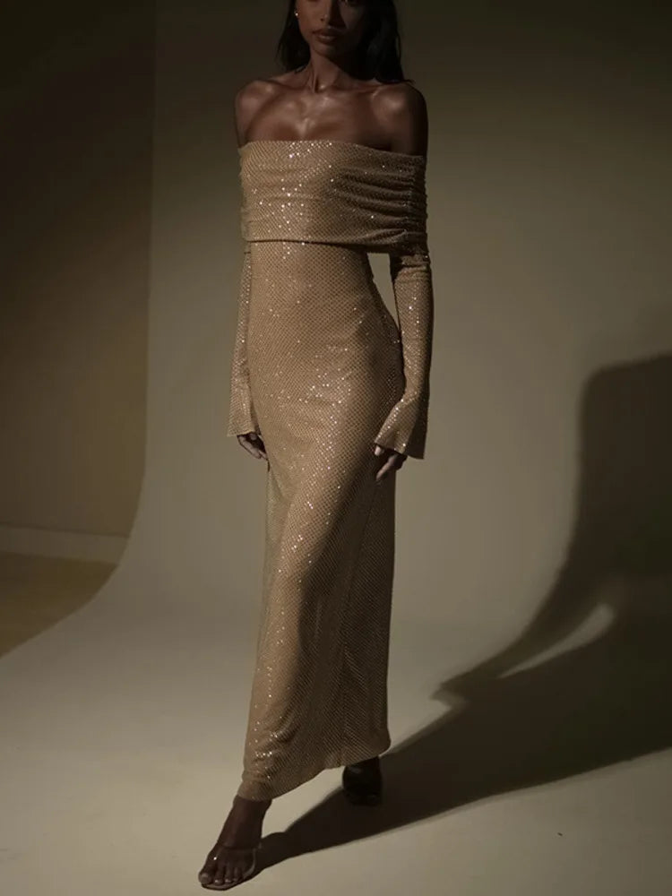 W&W | Elegantes Twilight Glitzerkleid