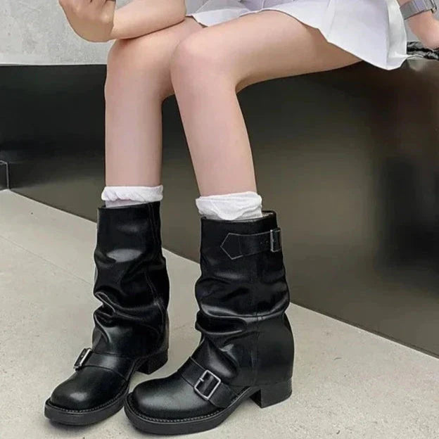 WW | Wrinkle Mid-Calf Boots