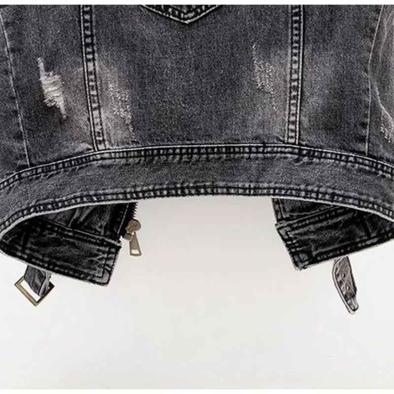 WW | Distressed Denim Vest