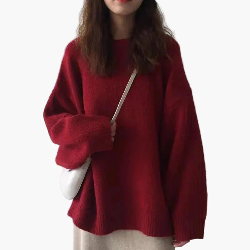WW | Oversize Pullover Lockerer Stil - Lässiger Winterpulli für Alltag & Freizeit