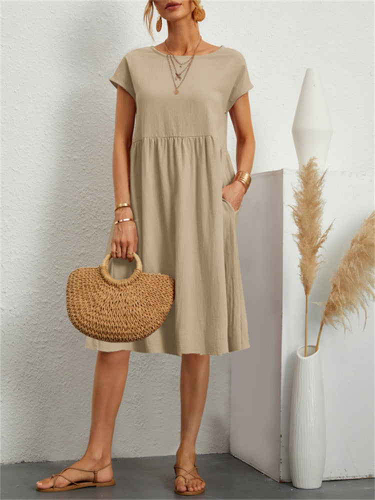 WW | Fashionable Mid-Length Dress For Women
