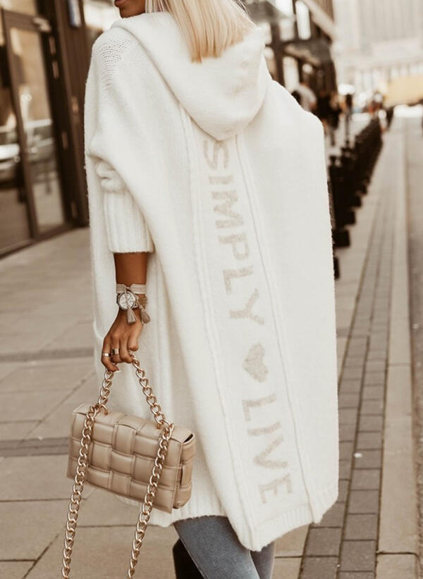 WW | Knitted with "simply Live" print