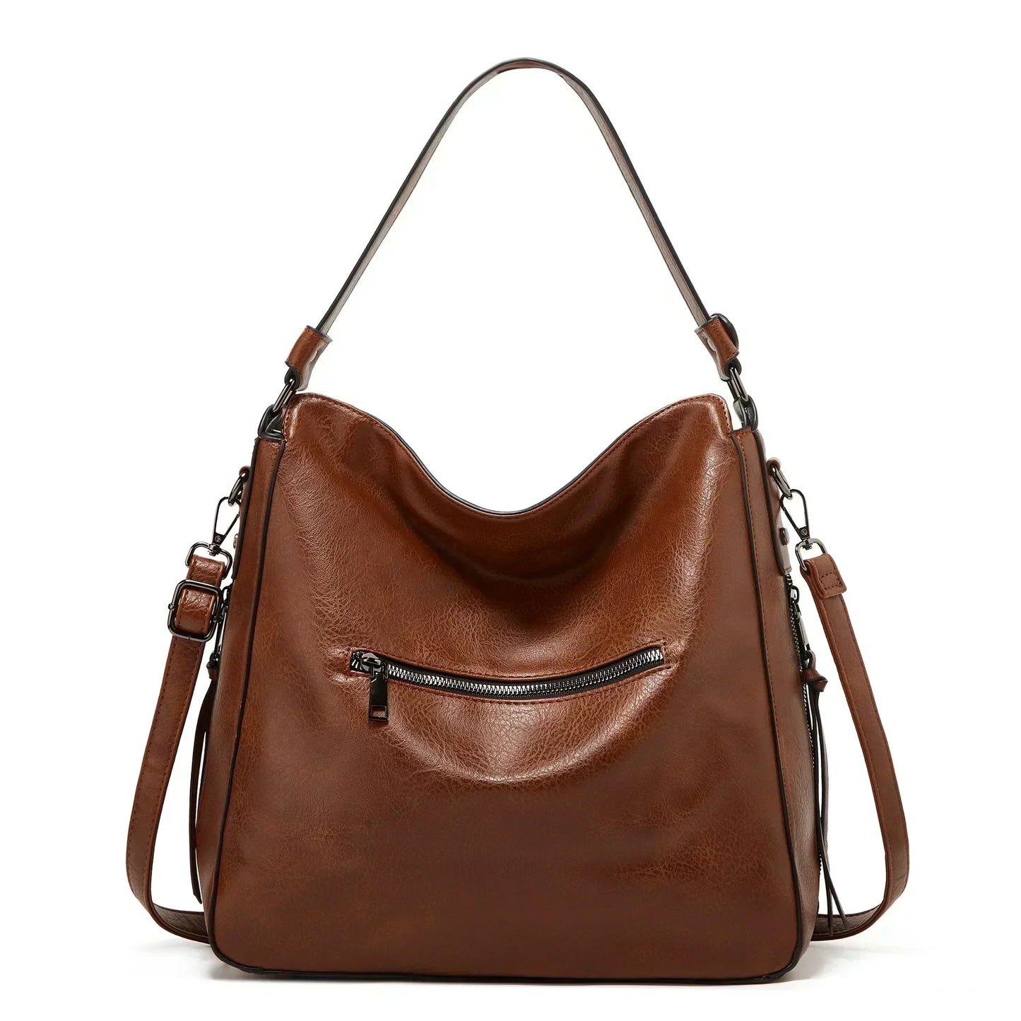 WW | Elegant Leather Shoulder Bag