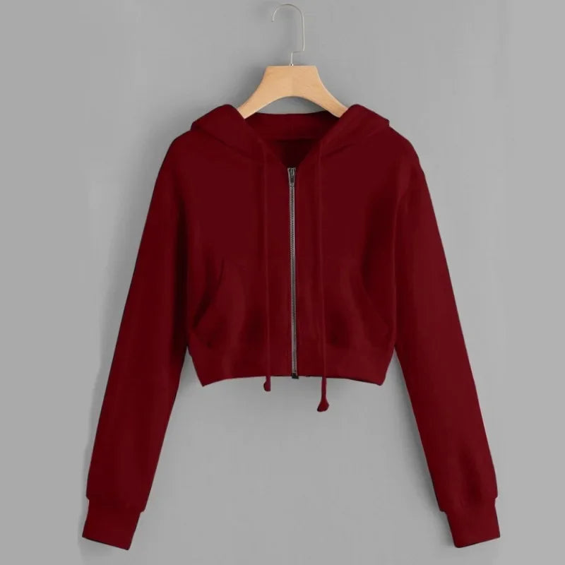 WW | Short, Warm, and Cozy Winter Hooded Sweatshirt