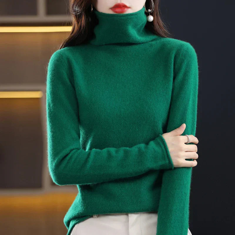 WW | Pullover aus Woll mit Rollkragen