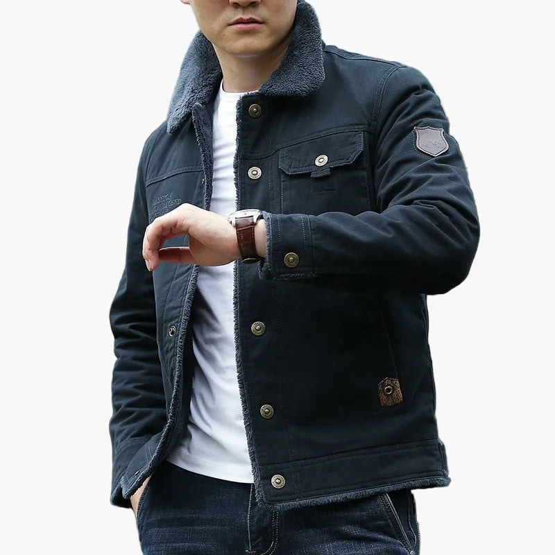 WW | Leisure Jacket with Fleece Collar - Stylish Outdoor Transition Jacket for Everyday and Adventure