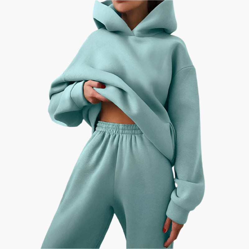 WW | Oversized Lounge Set Hoodie and Jogger - Comfortable Casual Look