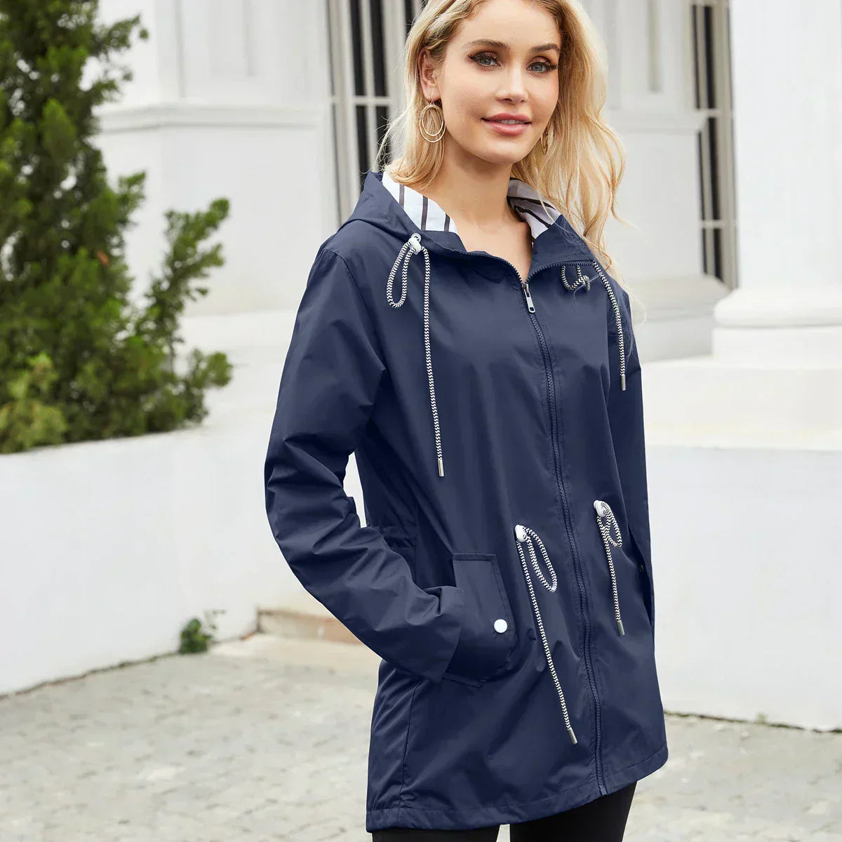 WW | Regenjacke Mit Kapuze