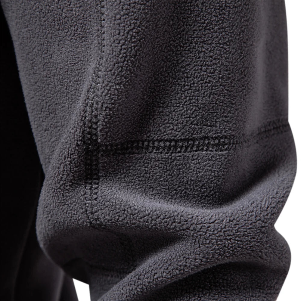 WW | Quarter-Zip Fleece Pullover Soft and Warm Long-Sleeved Casual Fit