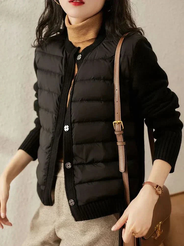 WW | eleganter und wasserdichter Puffer-Typ: warm, strapazierfähig und bequem für Damen