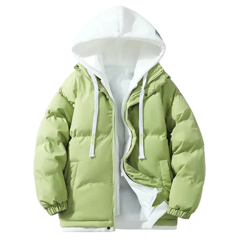 WW | Winter Down Jacket with Hood - Fashionable Streetwear Puffer for Everyday & Outdoor