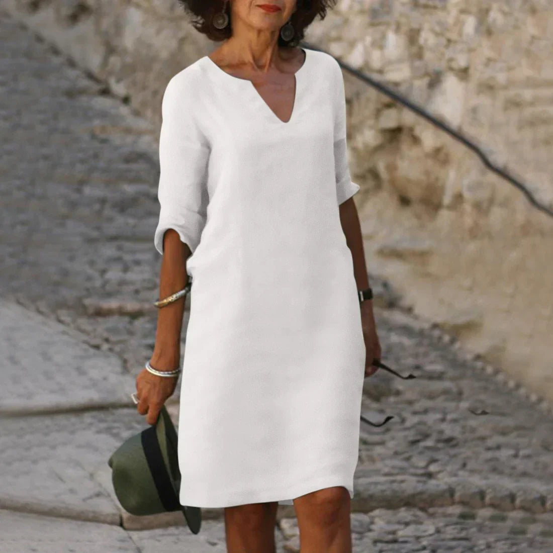 WW | Elegantes Knielanges Kleid