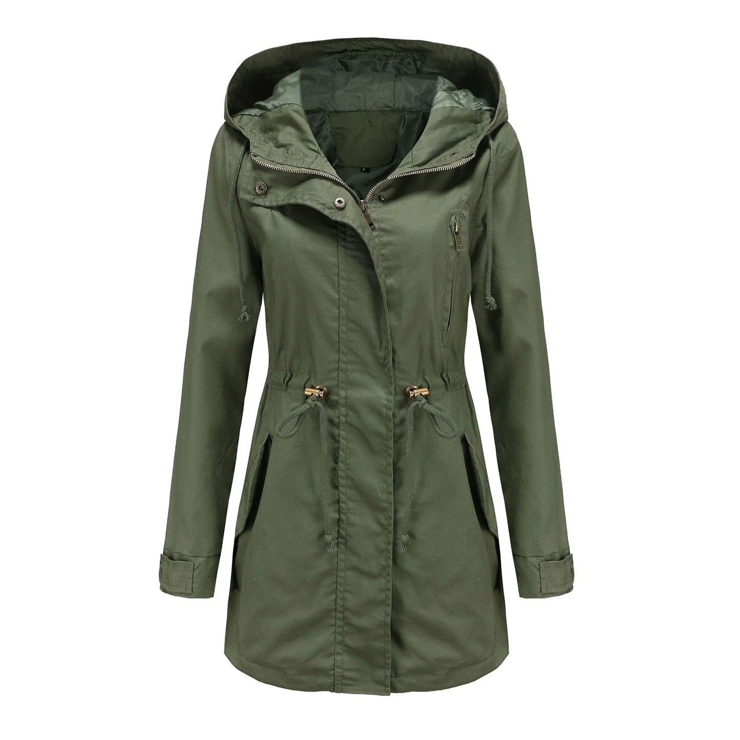 WW | Elegante Wasserdichte Outdoor Regenjacke für Damen - Perfekt für Outdoor-Aktivitäten