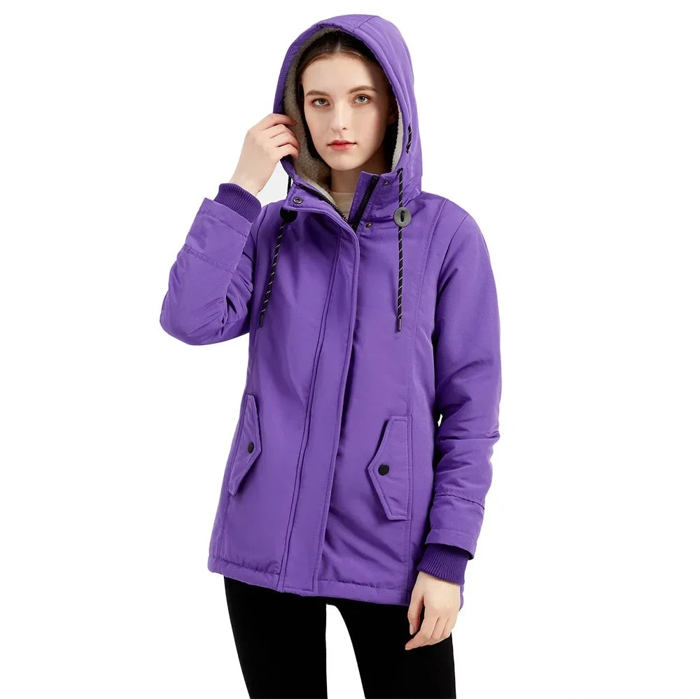 WW | Winterjacke mit Kapuze - Modische Freizeitjacke für Herbst und Winter