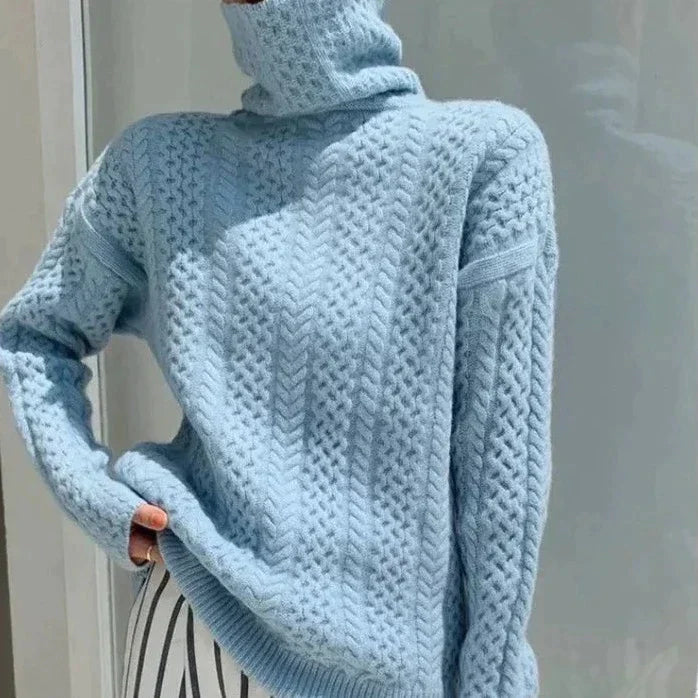 WW | Cashmere turtleneck sweater