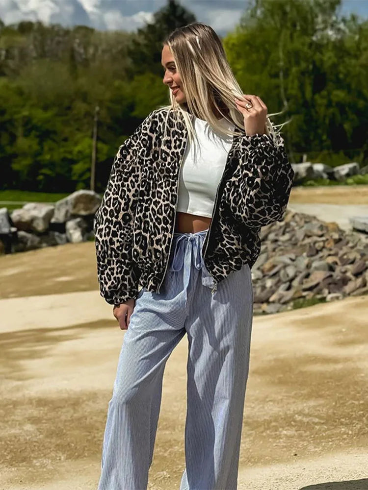 WW | Women's Leopard Print Jacket