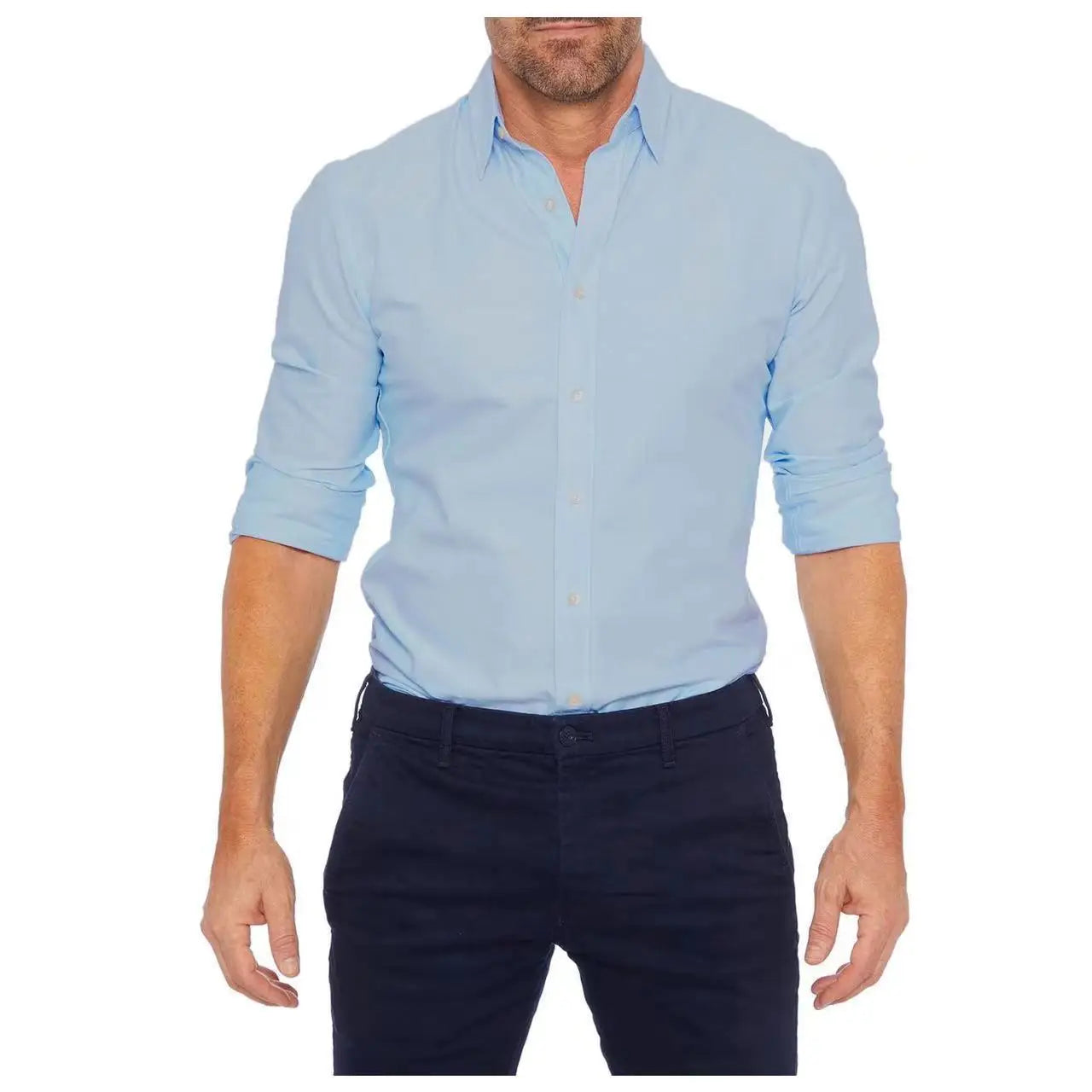 WW - Classic Men's Shirt with Zipper