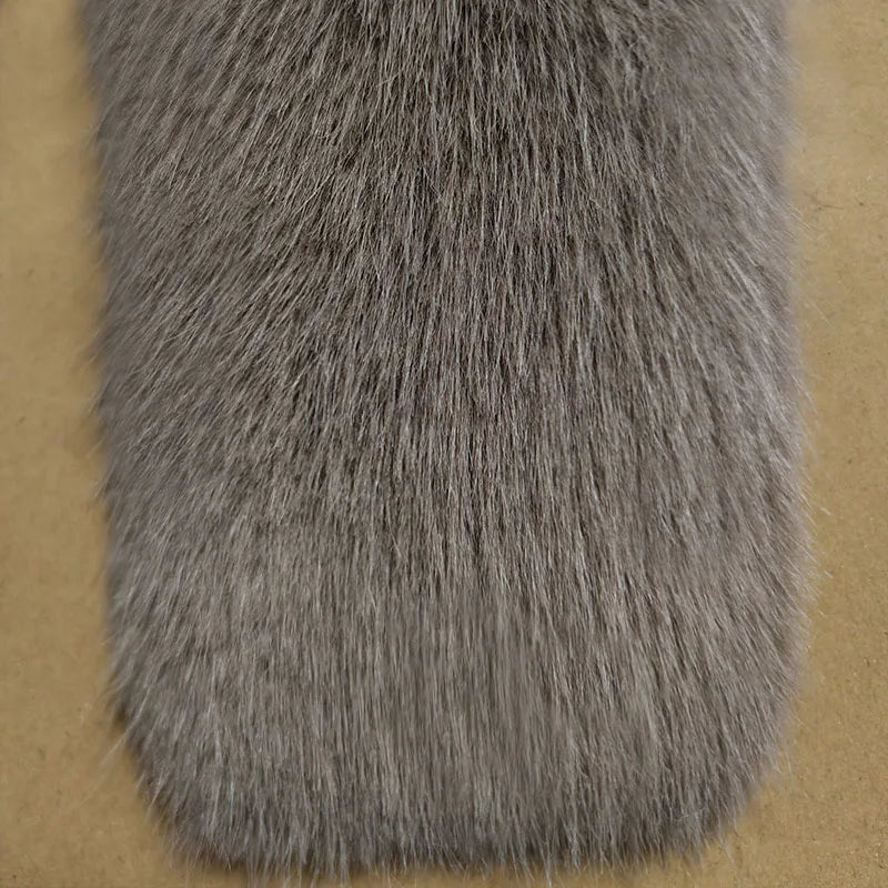 WW | Elegant women's fur coat