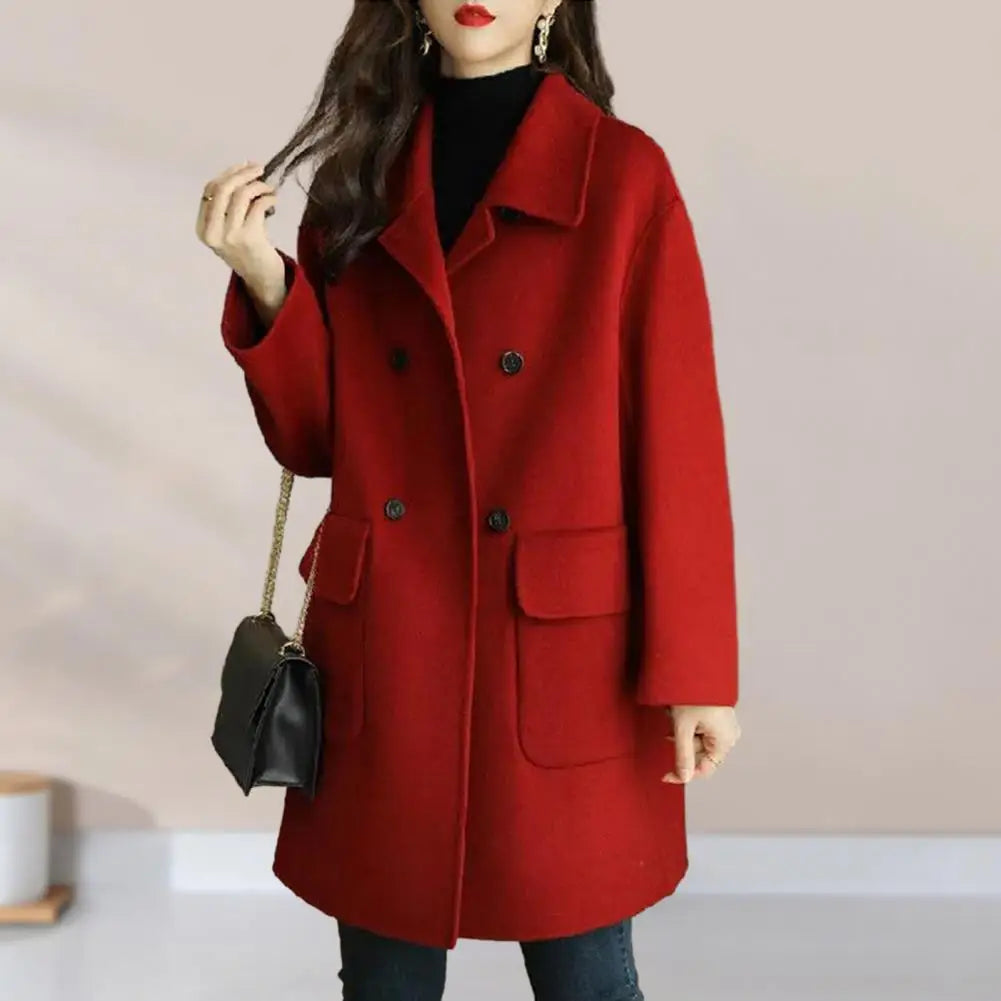 WW | Elegant Wool Coat for Women