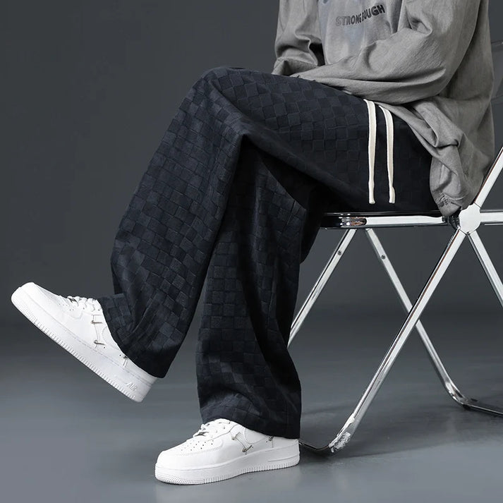 WW | Stylish Checked Joggers