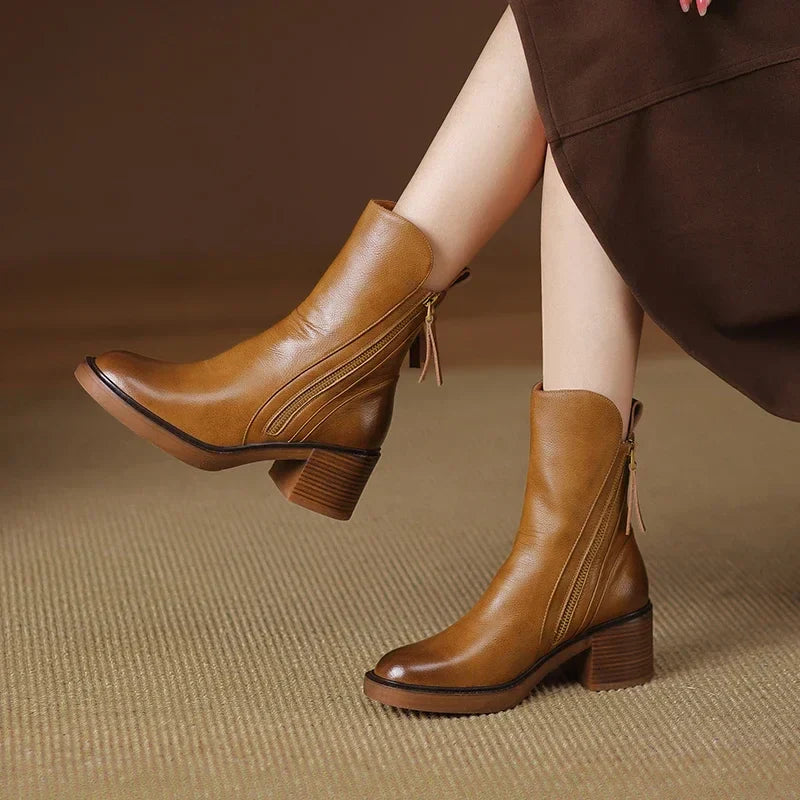 WW - Women's Leather Ankle Boots