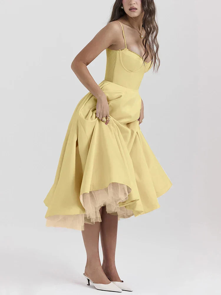 Camyra™ | Elegantes Midikleid