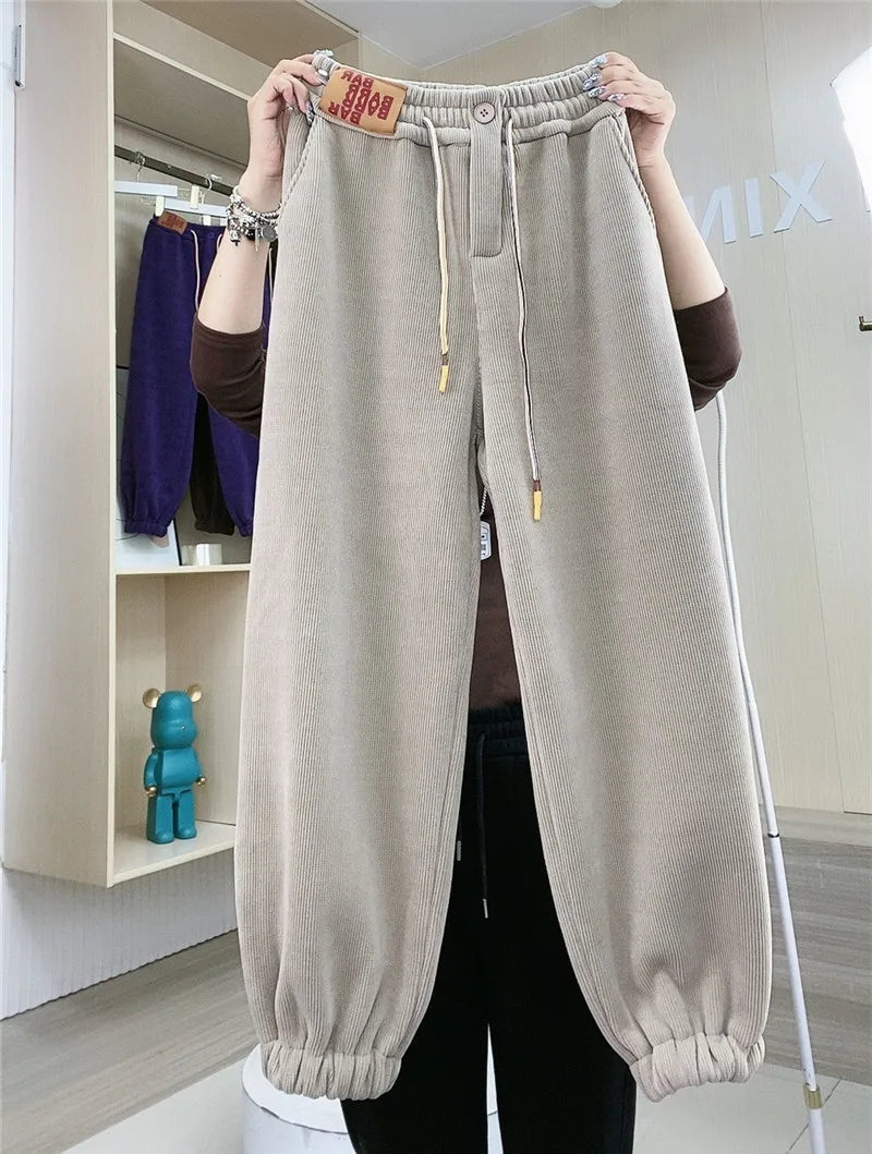 WW | Winter Jogging Pants - Warm Plush Lining & Casual Design