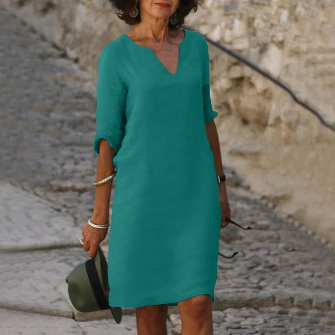 WW | Elegantes Knielanges Kleid