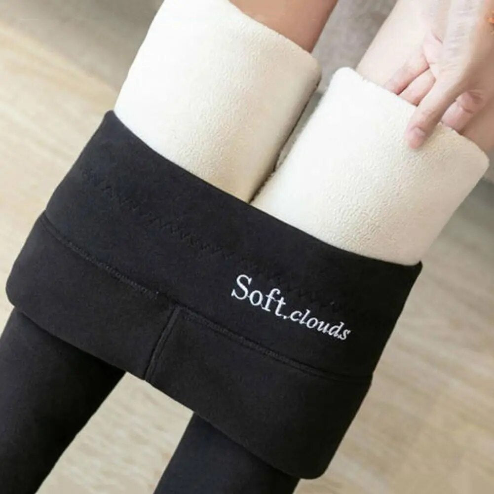 WW | Damen Winterhosen Fleece - Warme Leggings mit Formeffekt