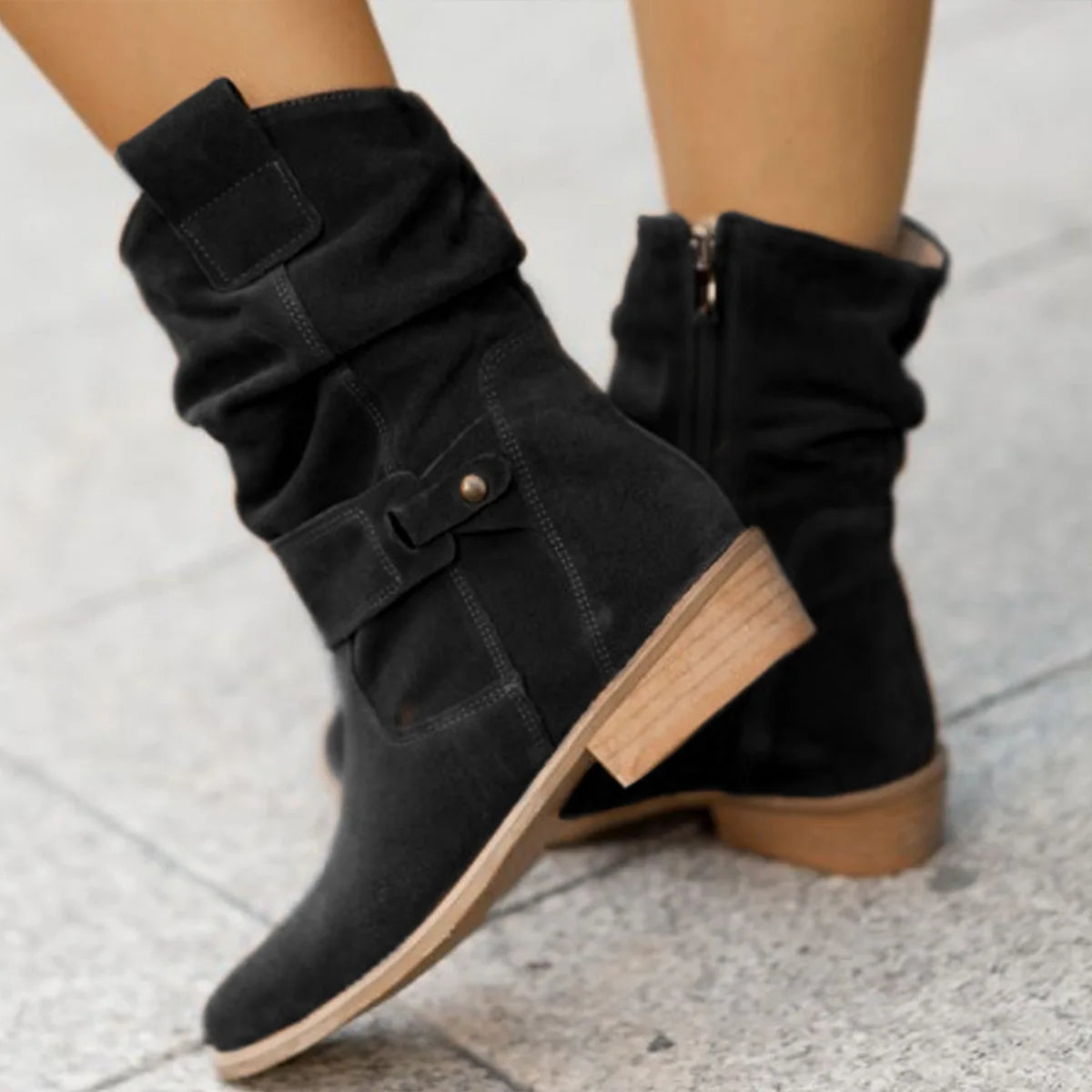 WW | Suede Ankle Boots