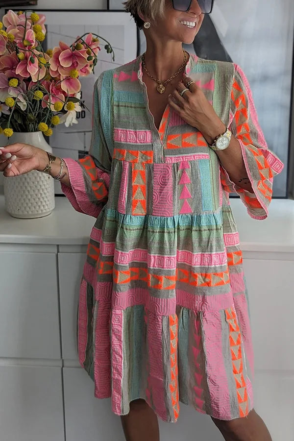 Kiki - Elegant Midi Dress for Spring
