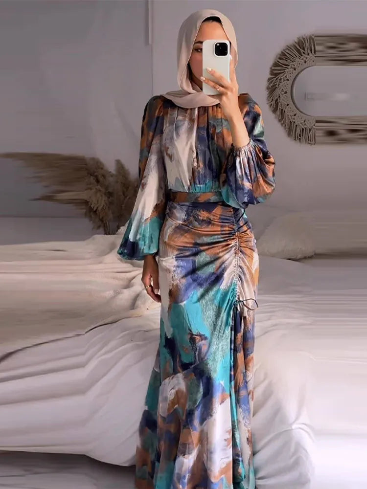 Samarah | Elegant Draped Dress