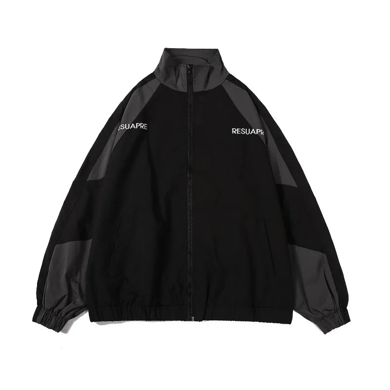 WW | Reißverschluss Übergröße Collegejacke Damenjacke