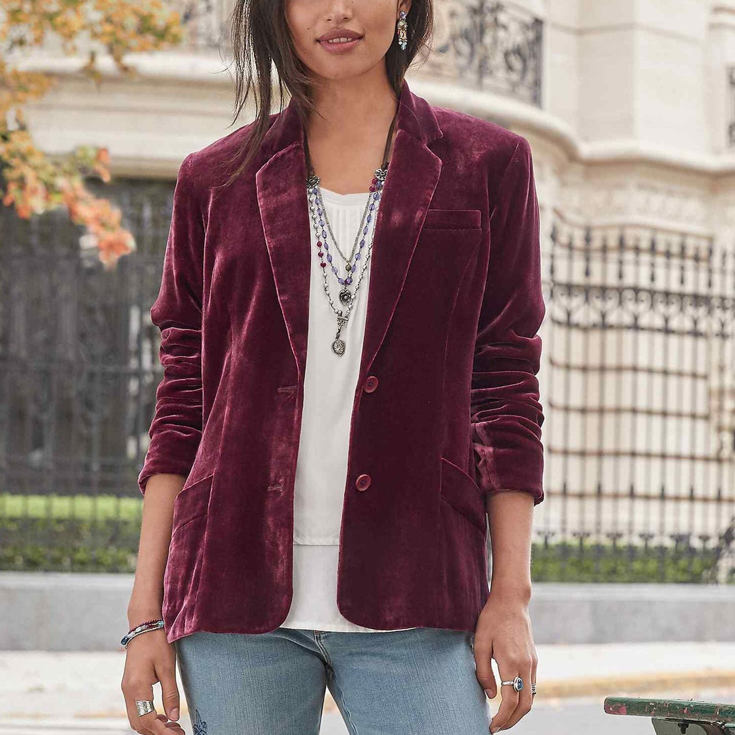 WW - Vintage mode Blazer jacke