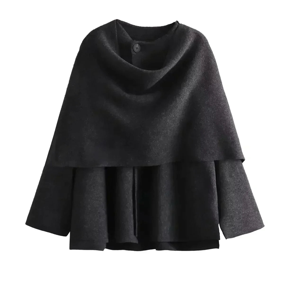 WW | Oversize-Jacke mit Schal - Bequem und warm - Perfekt für den Winter