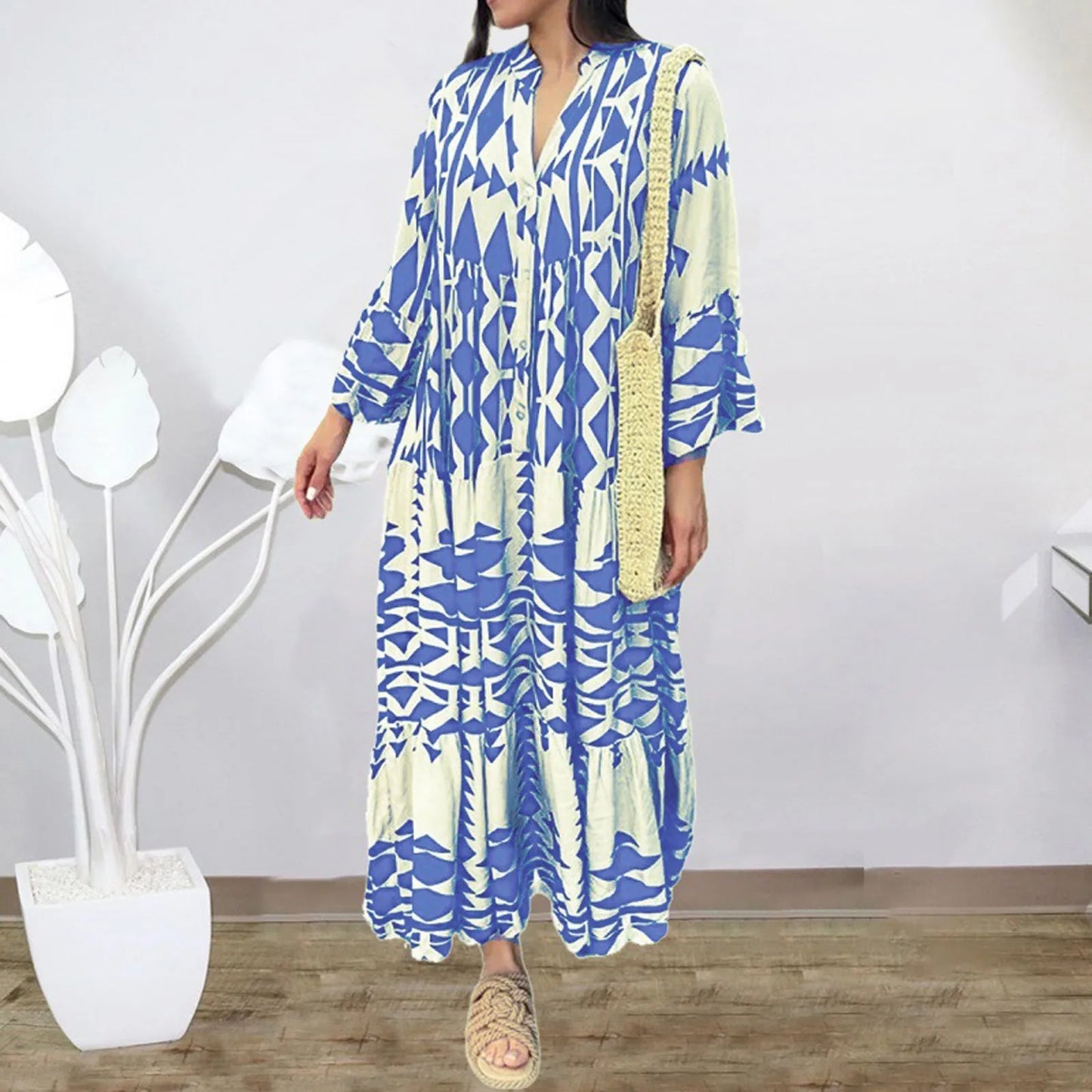 VanDeZaar® | Riviera – Summery Midi Dress with an Elegant Flair