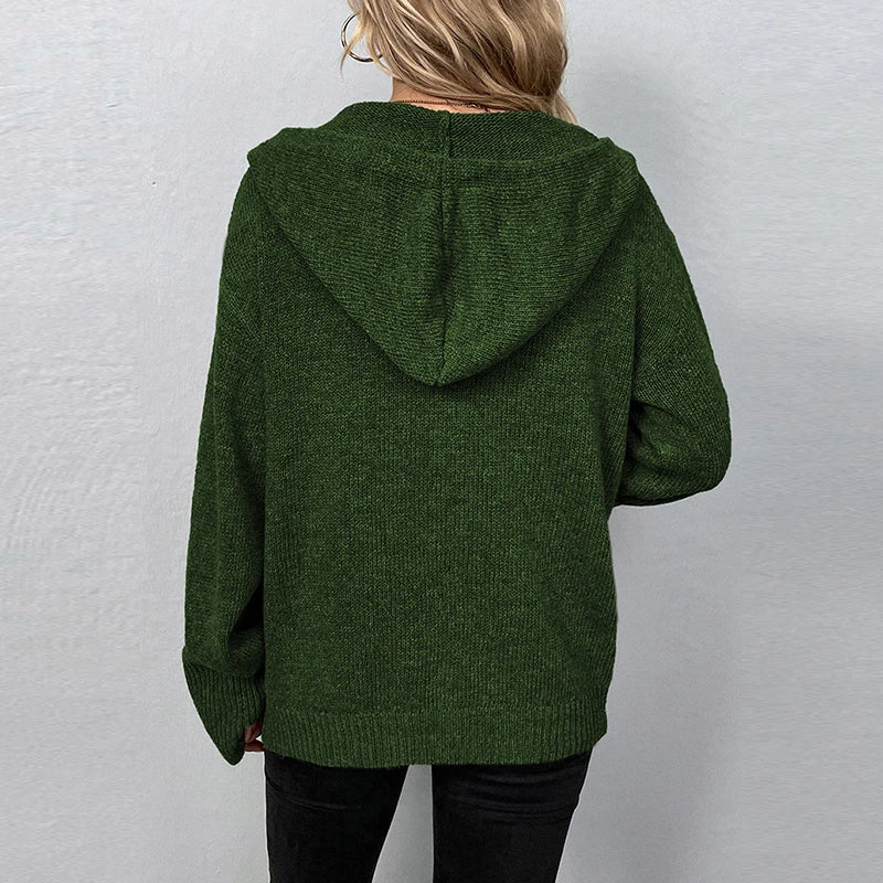 WW | Bequemer Hooded Cardigan