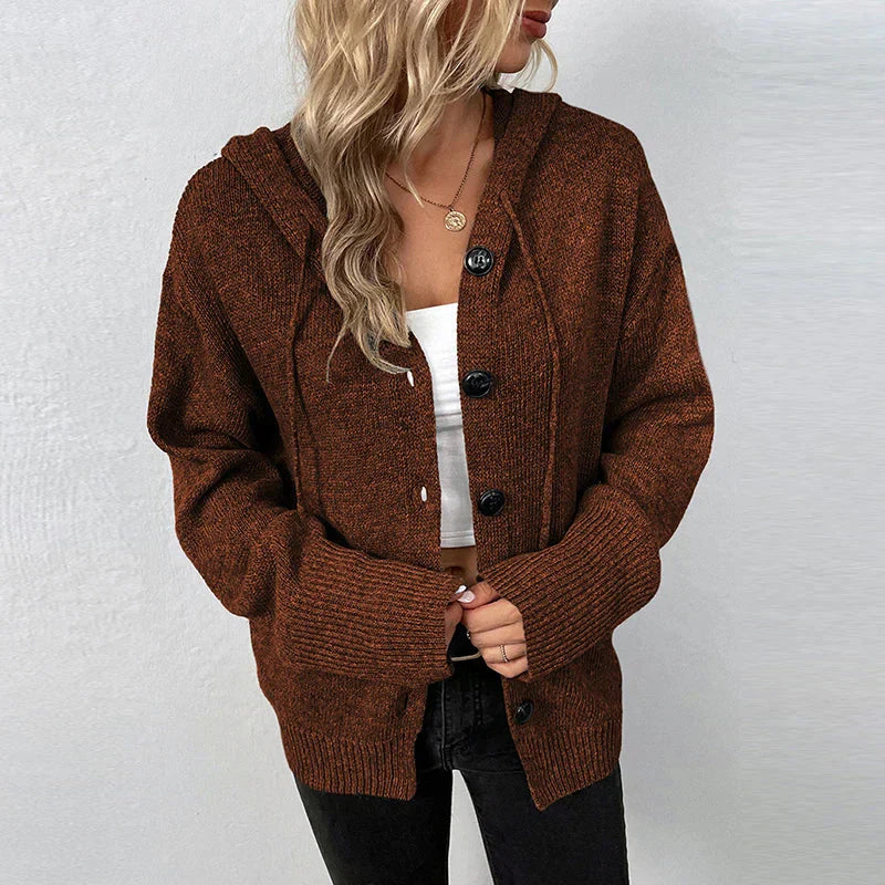 WW | Bequemer Hooded Cardigan